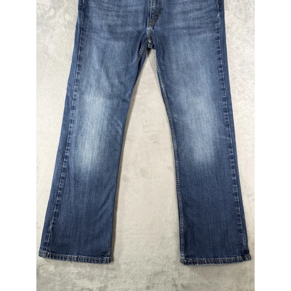 Levis 527 Jeans Men's 36x32 Blue Denim Bootcut Western